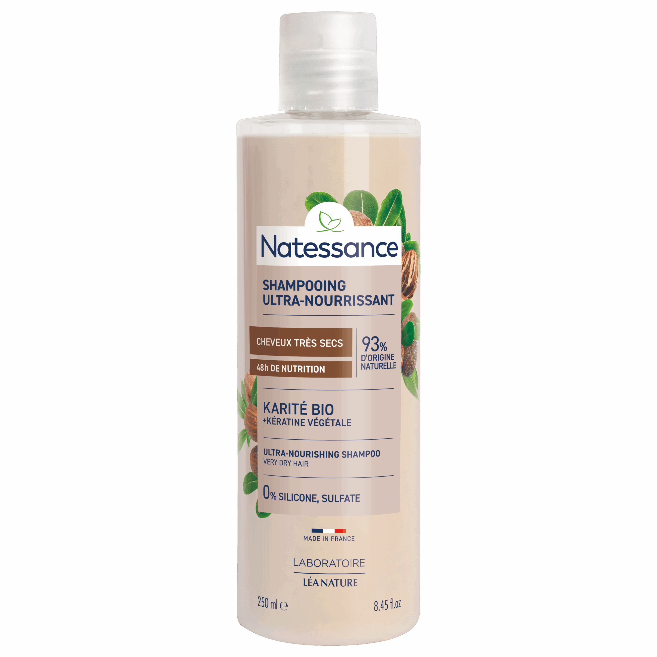 Shampooing ultra-nourrissant Karité 250ML