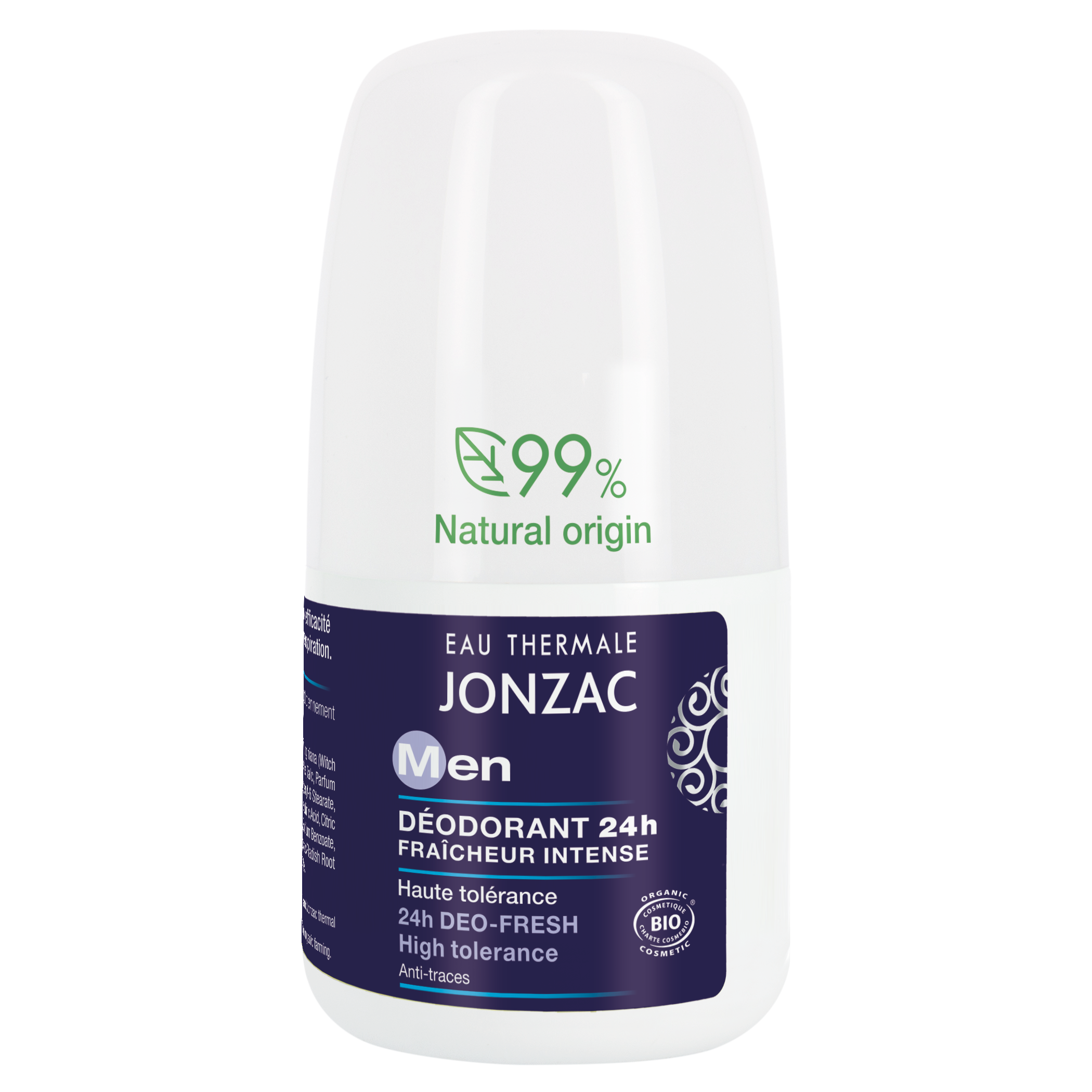 MEN Déodorant fraicheur intense haute tolérance 24H