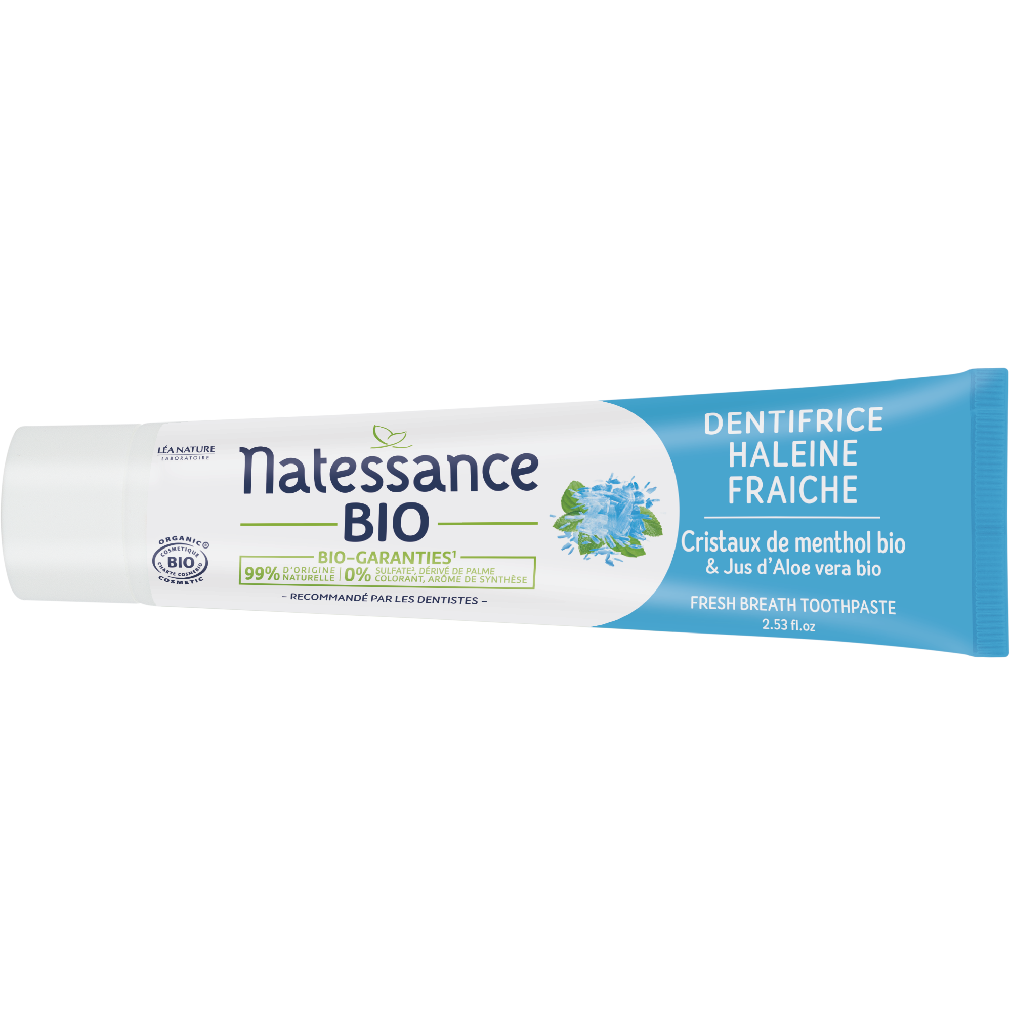 Dentifrice haleine fraiche Bio 75ML