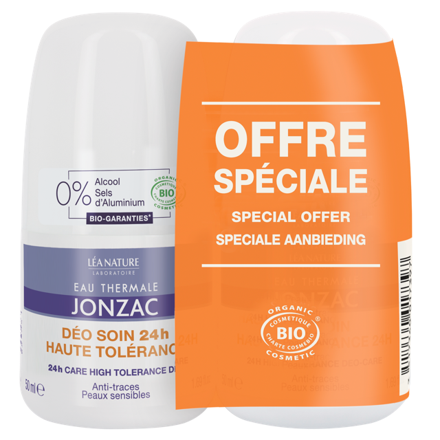 NUTRITIVE Lot 2 Déodorants soin haute tolérance BIO 50ML