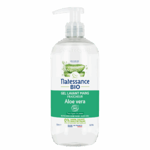 Gel lavant mains Aloe Vera Bio Natessance