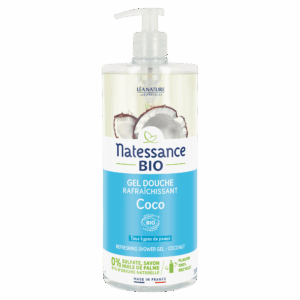 Gel douche Eau de Coco bio Natessance