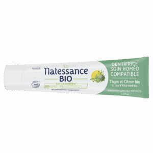 Dentifrice soin homéo-compatible Natessance