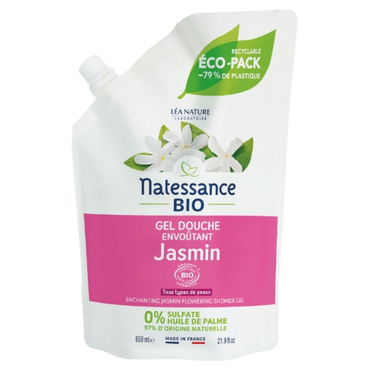 Ecopack Gel douche Jasmin Natessance