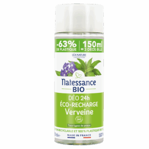 Éco-recharge déo 24h Verveine Natessance