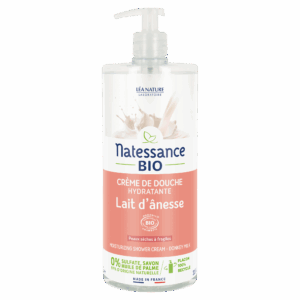 Crème de douche Lait d'ânesse Natessance