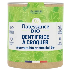 Dentifrice à croquer Fraîcheur Natessance
