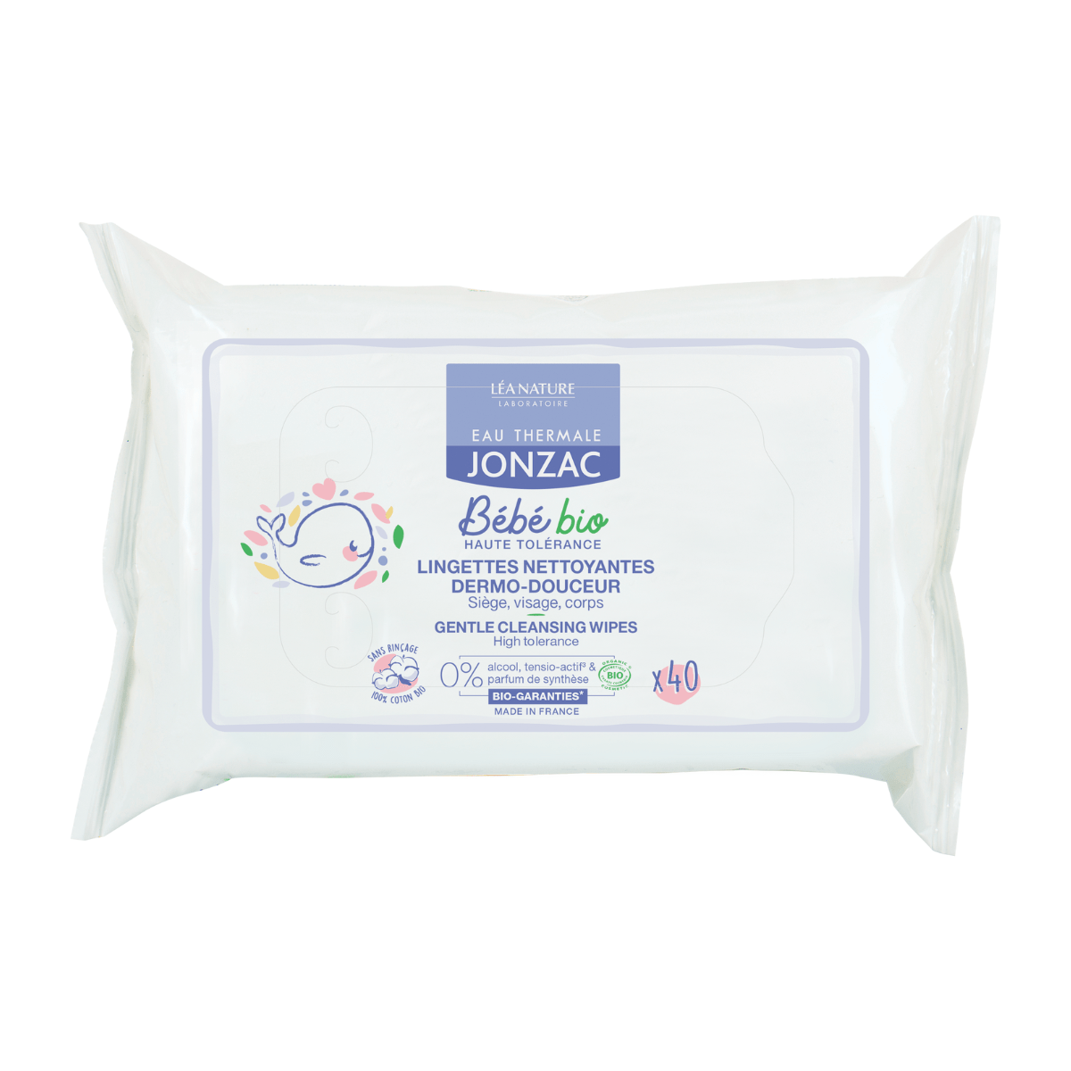 BEBE Lingettes dermo x40 BIO