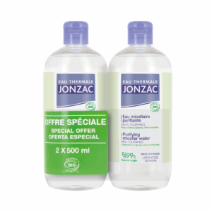 PURE Lot de 2 Eaux micellaires 500ml