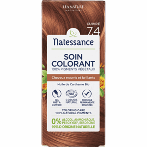Soin colorant Cuivré 7.4 Natessance