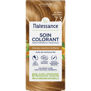 Soin colorant Blond Vénitien 7.3 Natessance