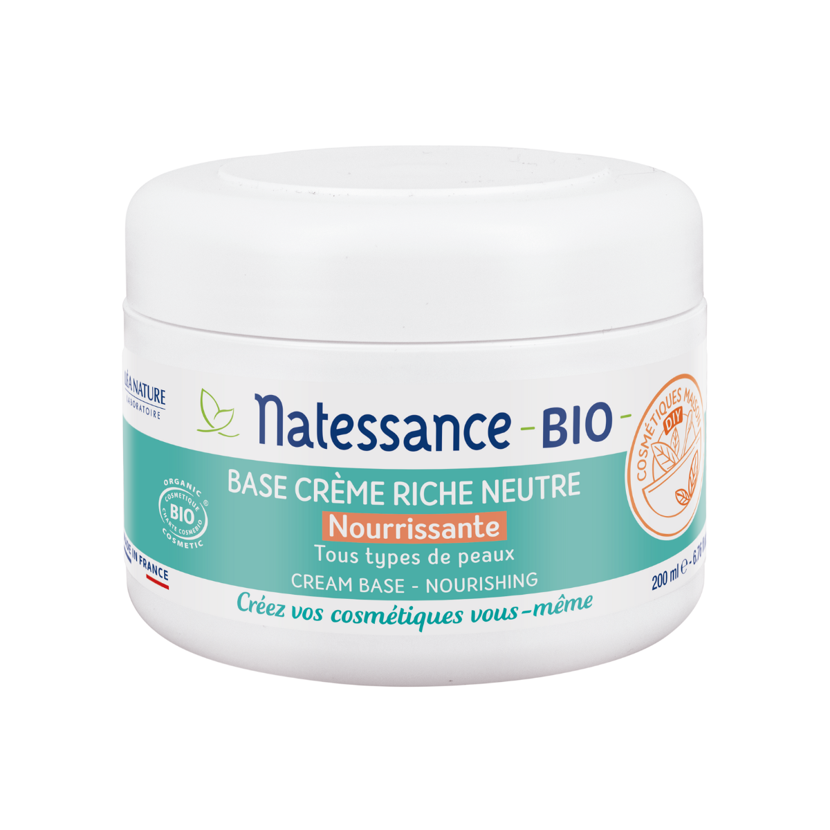 Base crème neutre riche Natessance