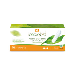 Tampons Super Plus sans applicateur Organyc