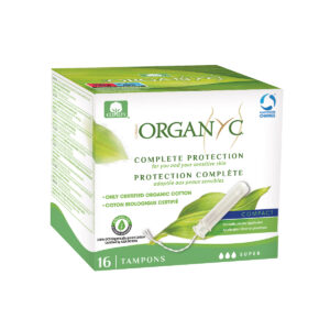 Tampon super avec applicateur Organyc