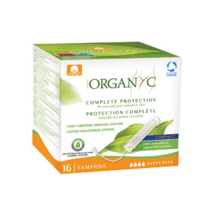 Tampon super plus avec applicateur Organyc