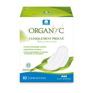 Serviettes flux normal Organic