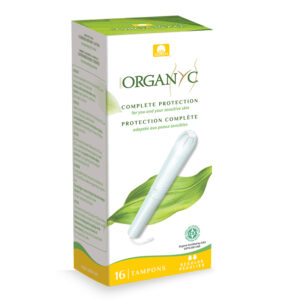Tampons regular avec applicateur Organyc