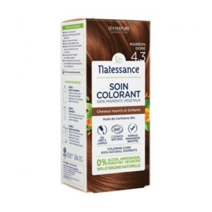 Soin colorant Marron Doré 4.3 Natessance
