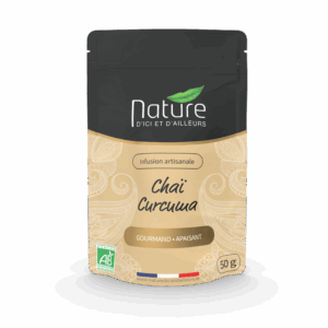 Tisane chaï curcuma Nature d'ici et d'ailleurs