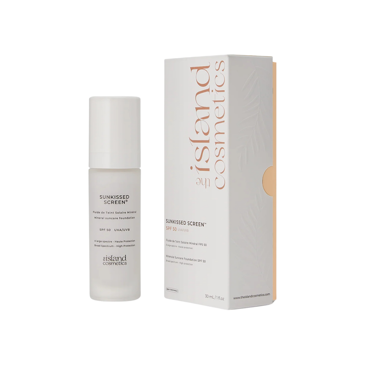 Fluide de teint solaire 02C The Island Cosmetics