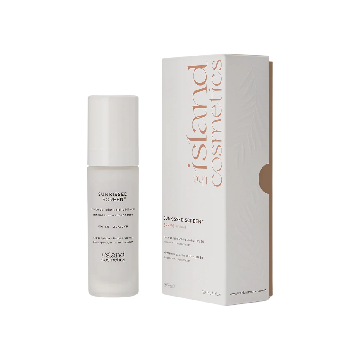 Fluide de teint solaire 10W The Island Cosmetics