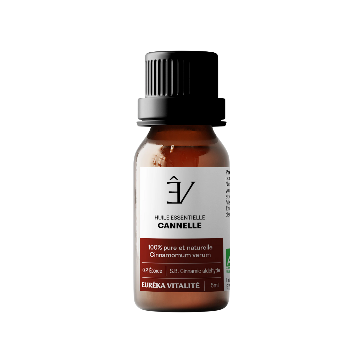 Huile essentielle Cannelle Ecorce Bio Eurêka Vitalité